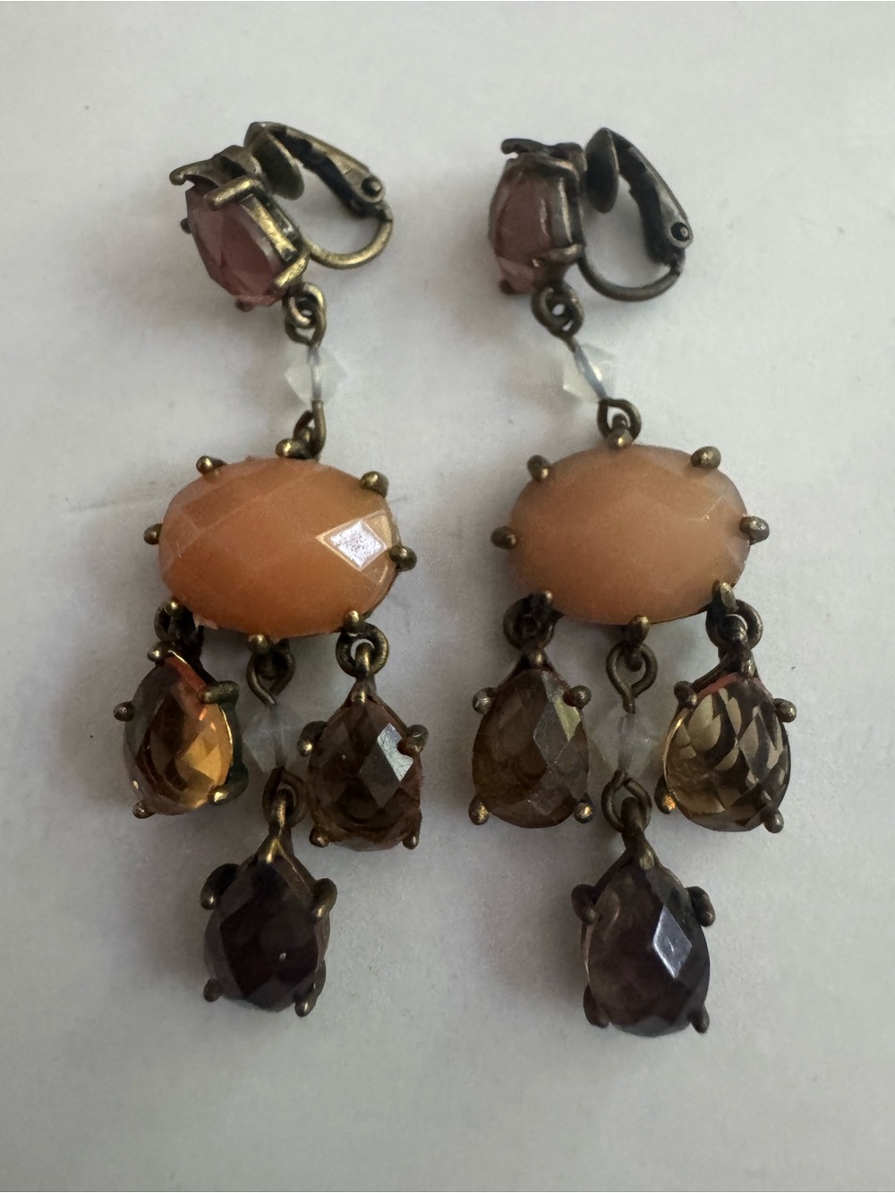 Avon “Romantic Chandelier” earrings. Vintage Bohemian